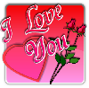 Thumbnail Valentine Clip Art. I Love You Graphic